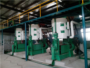 oil mill plant manufacture with 10 years of experience