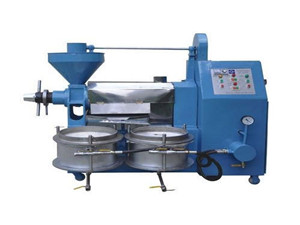mbu screw presses – large capacity - olexa – screw press for oil extraction