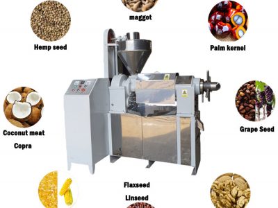 200kg/h capacity peanut sesame oil press machine
